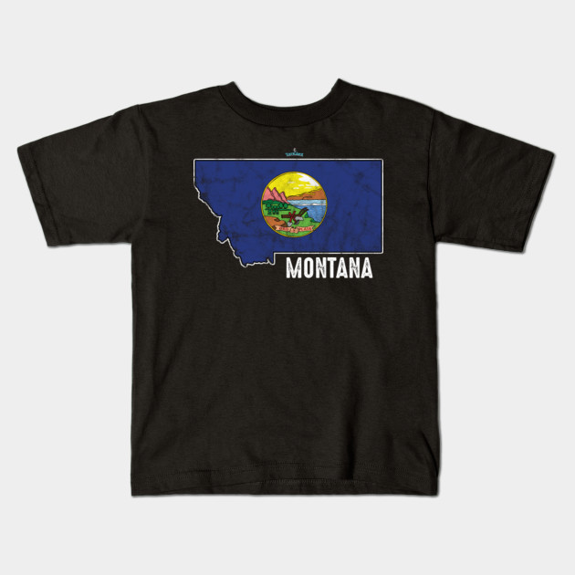 Montana City Country State Nationalism Patriotic Flag Symbols